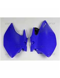 Tapas laterales traseros UFO-Plast Yamaha azul YA03887-089