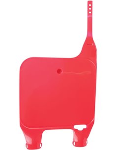 Porta-número delantero UFO-Plast Honda rojo HO02629-067