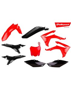 Honda CRF250R - MX Plastic Kit Red/Black - 2018-20 Models Polisport 90833