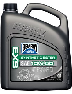 BEL-RAY Exs Synthetic Ester 4-Stroke Aceite Motor 10W-50 4 Liter 99160-B4LW