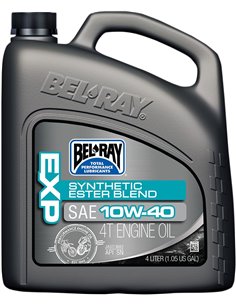 BEL-RAY Exp Semi-Synthetic Ester Blend 4-Stroke Aceite Motor 10W-40 4 Liter 99120-B4LW