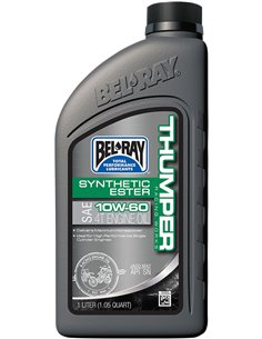 BEL-RAY Bel-Ray Works Thumper Racing Synthetic Ester 4-Stroke Aceite motor 10W60, 1L 99551-B1LW