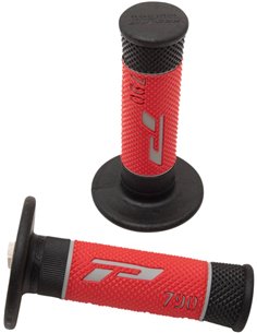 Grips Triple Density Offroad 790 Closed End Gray/Red/Black PRO GRIP PA079000TGRO