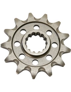 Front drive sprocket JTF1442.13SC SELF CLEANING 13 teeth 520 PITCH NATURAL CHROMOLY STEEL
