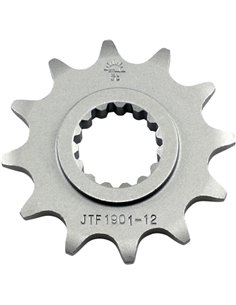 Front drive sprocket JTF1901.12 12 teeth 520 PITCH NATURAL STEEL