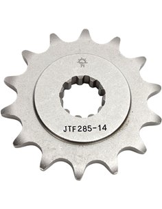 Front drive sprocket JTF285.14 14 teeth 520 PITCH NATURAL STEEL