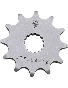 Front drive sprocket JTF564.12 12 teeth 520 PITCH NATURAL STEEL