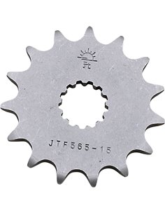 Front drive sprocket JTF565.15 15 teeth 520 PITCH NATURAL STEEL